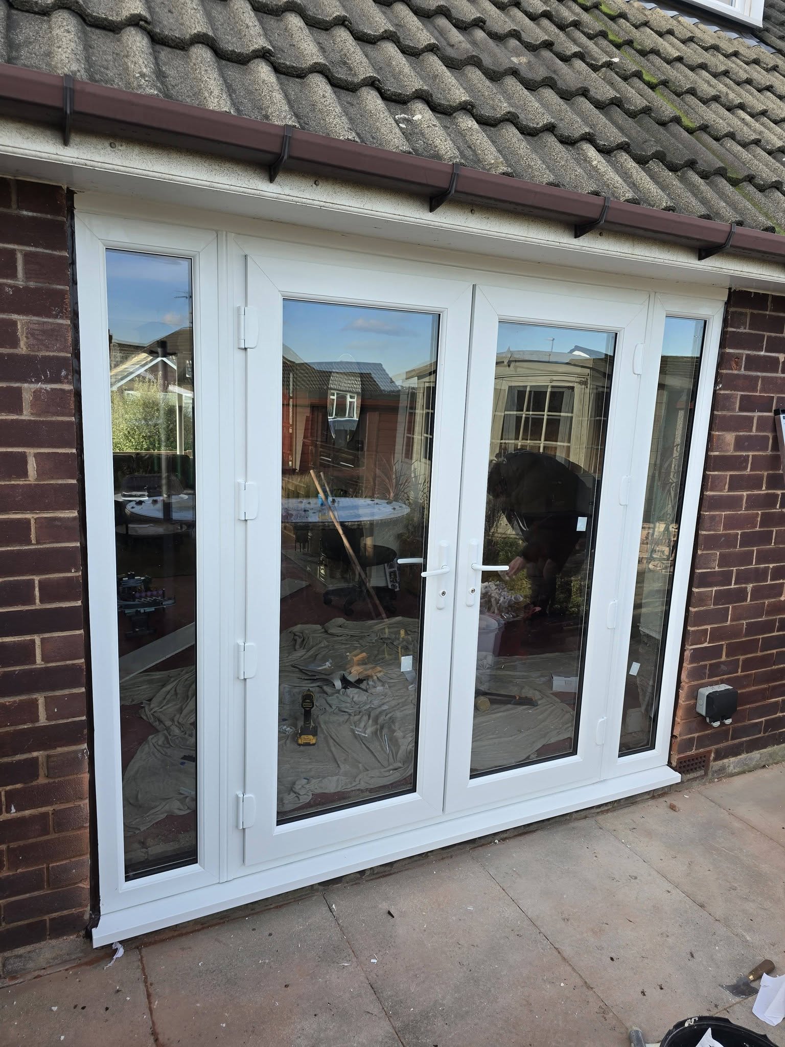 J-Fit windows and doors — completed installation